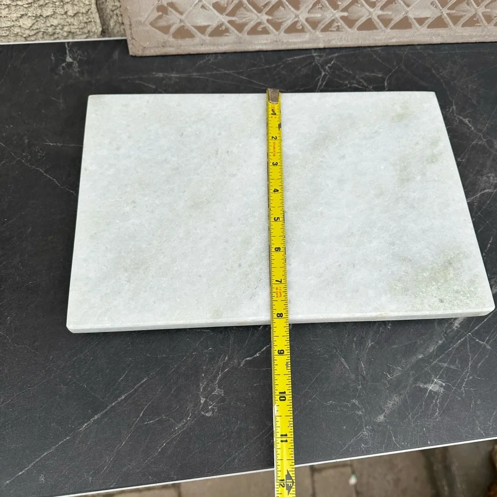 Elegant White Marble cheese board